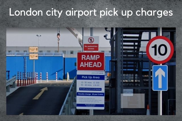 London city airport pickup charges